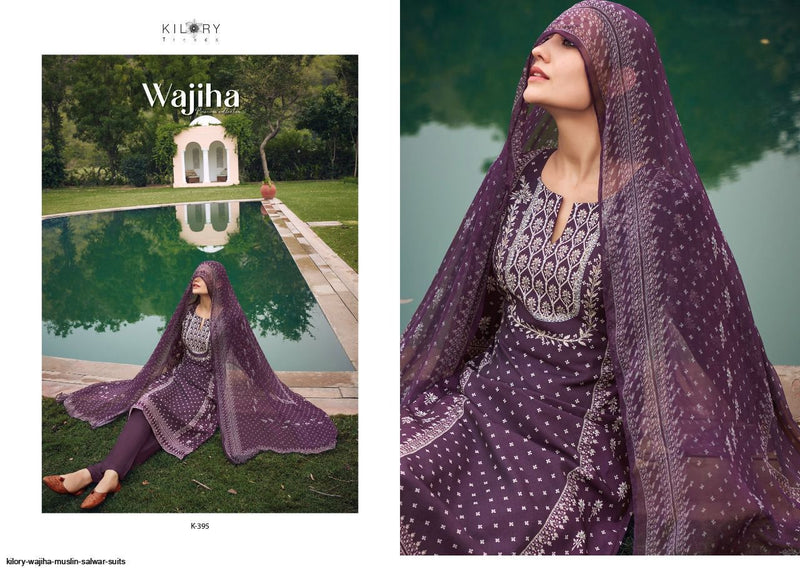 Kilory Trends Wajiha Viscose With Fancy Work Stylish Designer Festive Wear Fancy Salwar Kameez