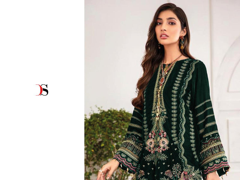 Deepsy Suit Anaya Vol 2 Velvet With Embroidery Work Stylish Designer Pakistani Salwar Kameez