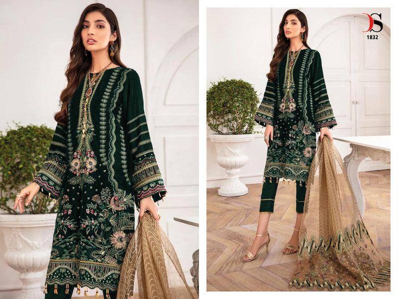 Deepsy Suit Anaya Vol 2 Velvet With Embroidery Work Stylish Designer Pakistani Salwar Kameez