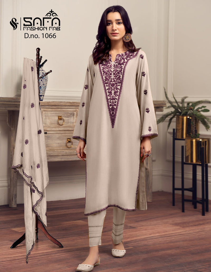 Safa Fashion Dno 1066 Georgette With Beautiful Embroidery Work Stylish Designer Party Wear Kurti