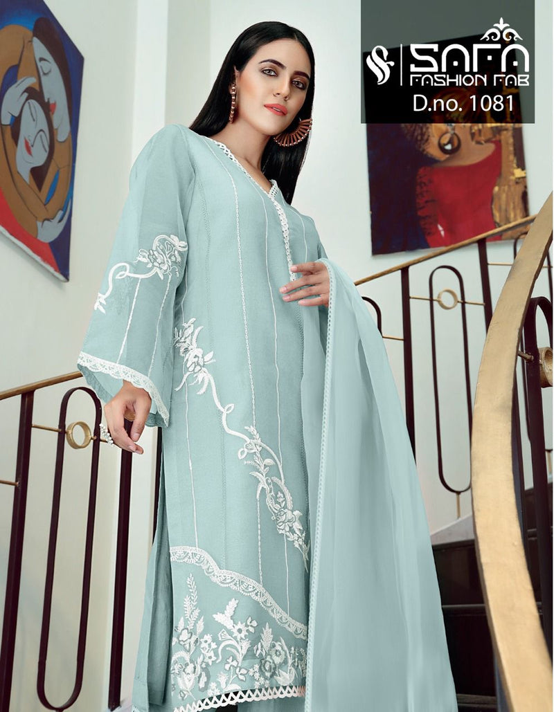 Safa Fashion Dno 1801 Georgette With Beautiful Fancy Work Stylish Designer Luxury Pret Kurti