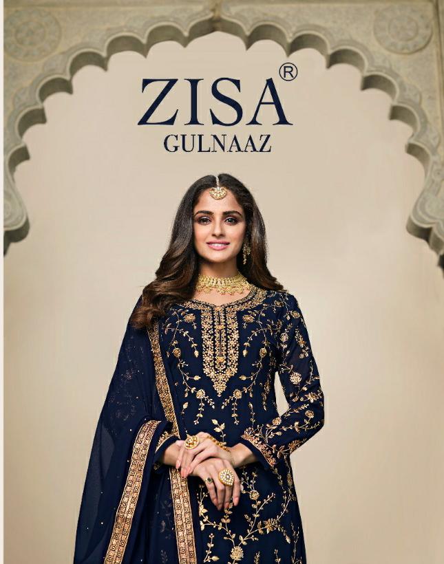 Zisa Gulnaaz Georgette With Beautiful Work Stylish Designer Festive Wear Salwar Kameez