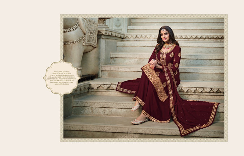 Zisa Gulnaaz Georgette With Beautiful Work Stylish Designer Festive Wear Salwar Kameez