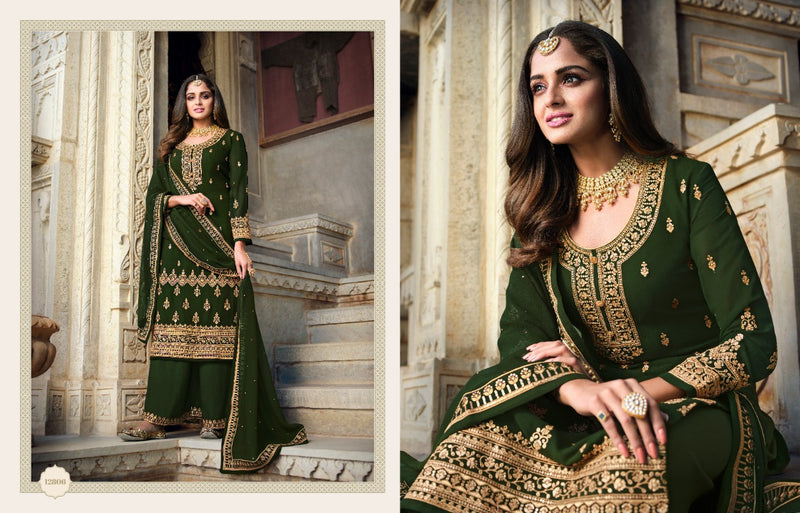 Zisa Gulnaaz Georgette With Beautiful Work Stylish Designer Festive Wear Salwar Kameez