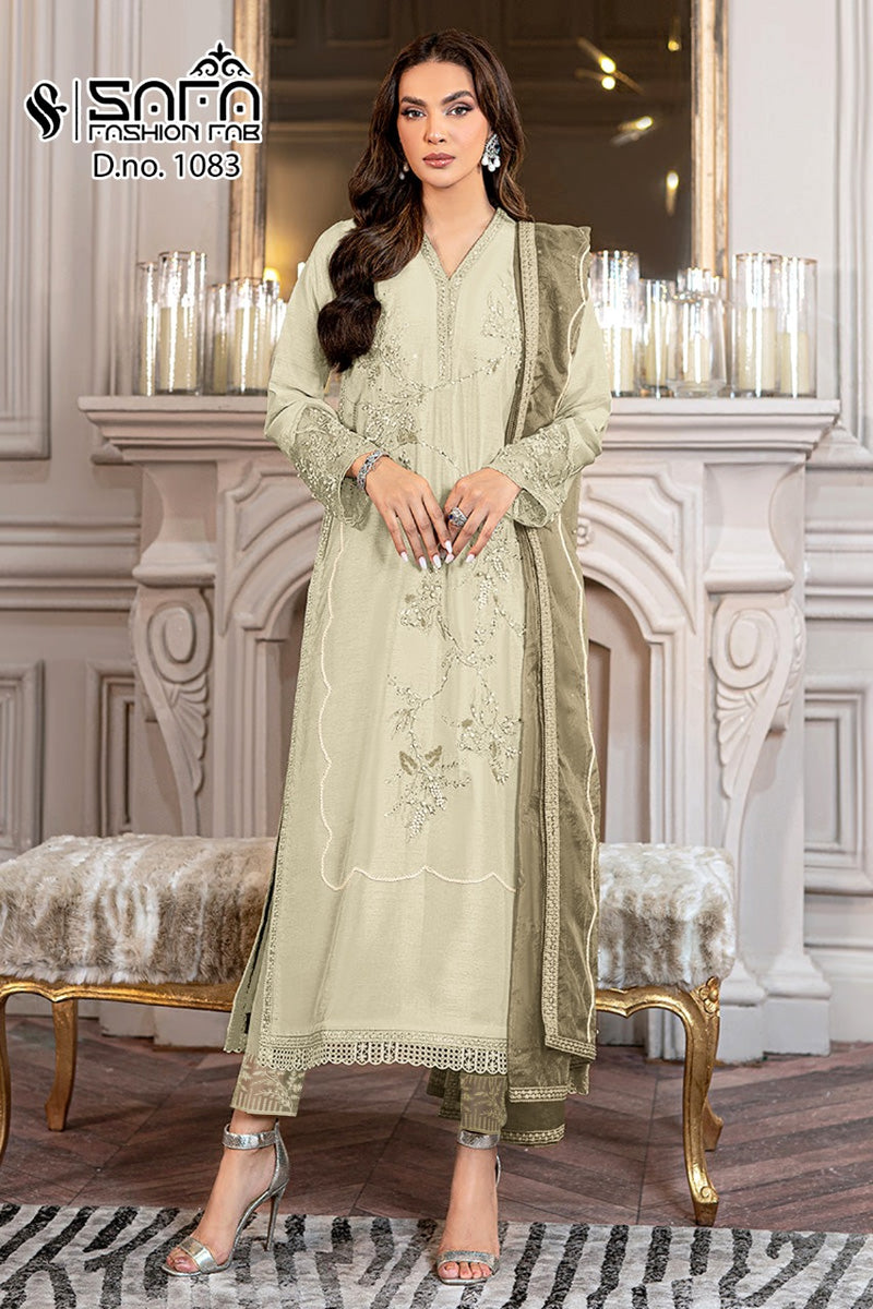 Safa Fashion Dno 1083 Georgette With Beautiful Work Stylish Designer Party Wear Fancy Pret Kurti