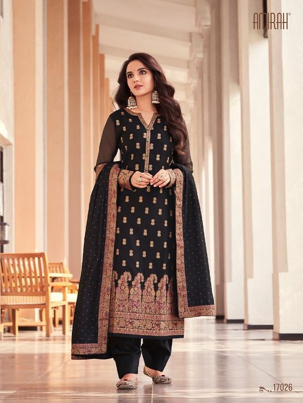 Amirah Niharika Viscose With Beautiful Work Stylish Designer Festive Wear Salwar Kameez