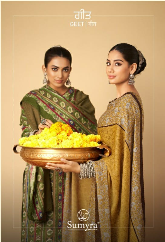 Radhika Fashion Geet Pashmina With Heavy Beautiful Work Stylish Designer Festive Wear Salwar Kameez