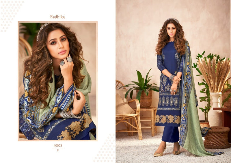 Radhika Fashion Hayaana Pashmina With Beautiful Work Stylish Designer Festive Wear Salwar Kameez