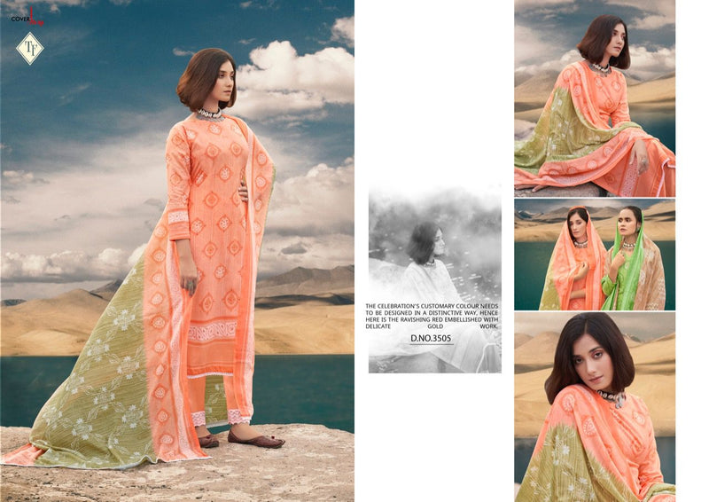 Tanishk Israt Pure Cotton With Heavy Beautiful Work Stylish Designer Festive Work Stylish Designer Salwar Kameez