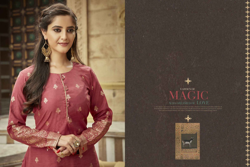 Virasat Royal Viscose Silk With Heavy Beautiful Work Stylish Designer Festive Wear Fancy Kurti