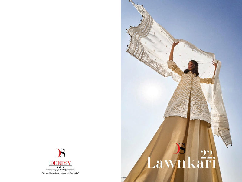 Deepsy Suit Lawankari 22 Pure Cotton With Heavy Embroidery Work Stylish Designer Festive Wear Fancy Salwar Kameez