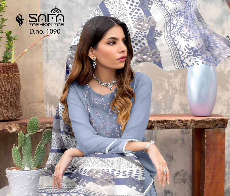 Safa Fashion Dno 1090 Georgette With Beautiful Work Stylish Designer Fancy Pret Kurti