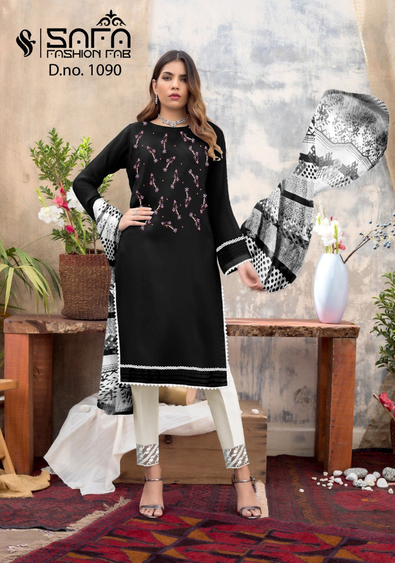 Safa Fashion Dno 1090 Georgette With Beautiful Work Stylish Designer Fancy Pret Kurti