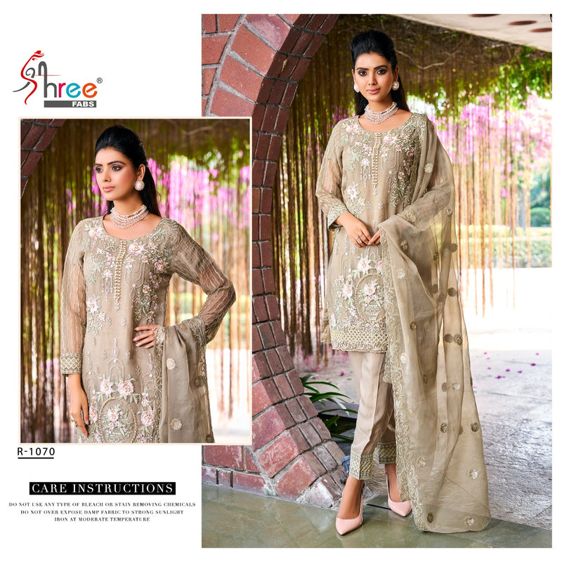 Shree Fabs Dno R 1070 Viscose Silk With Heavy Beautiful Work Stylish Designer Fancy Salwar Kameez