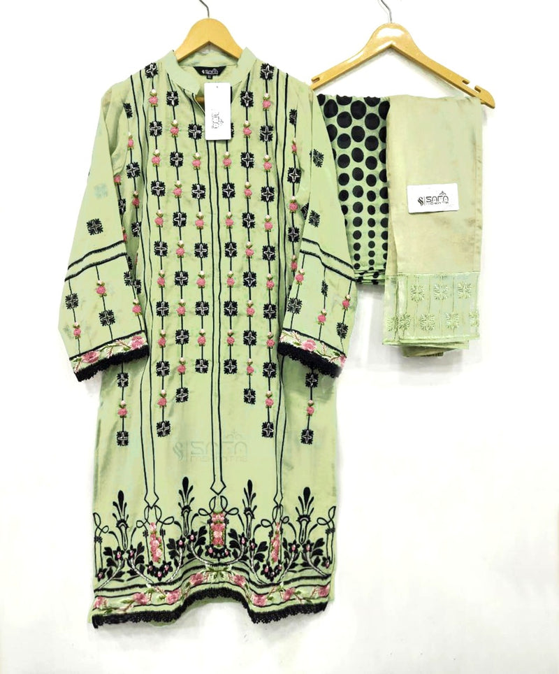 Safa Fashion Dno 1087 Georgette With Embroidery Work Stylish Designer Casual Wear Fancy Kurti