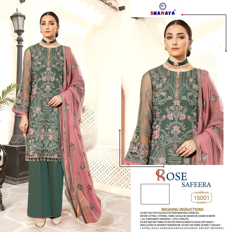 Shanaya Rose Safeera S 15001 Georgette With Heavy Beautiful Work Stylish Designer Pakistani Salwar Kameez