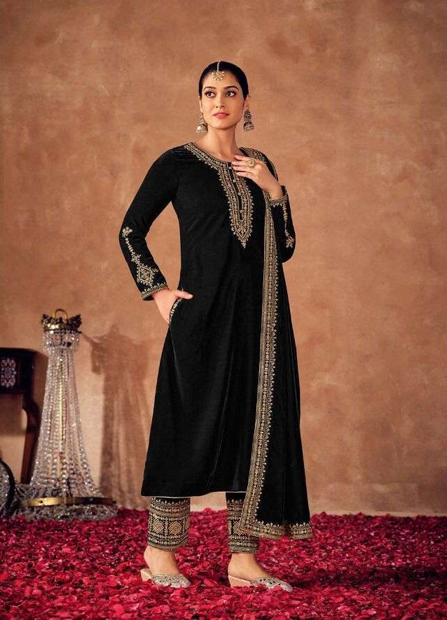 Ramsha Chikankari 04 B Georgette Stylish Designer Party Wear Salwar Ka