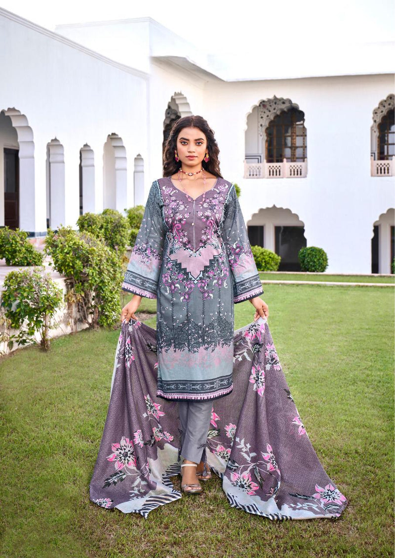 Ishaal Prints Gulmohar Vol 24 Pure Cotton With Beautiful Work Stylish Designer Pakistani Salwar kameez