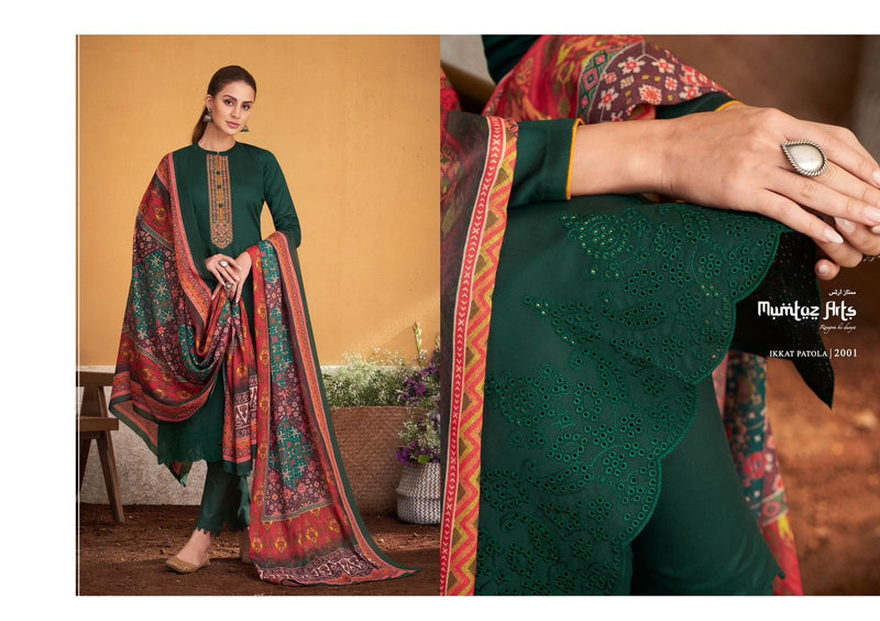 Mumtaz Tarts Rangon Lawn Cotton With Heavy Embroidery Work Stylish Designer Salwar Kameez