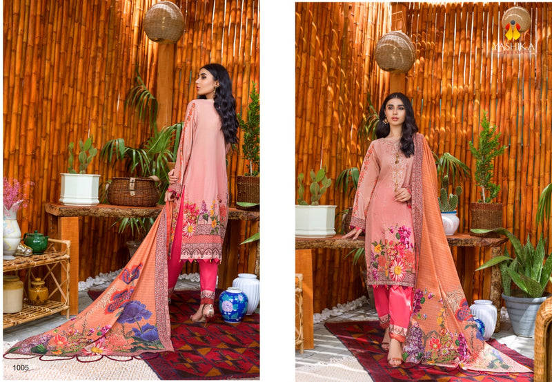 Yashika Trends Amira B Vol 1 Heavy Cambric Cotton Karachi Style Dress Material  Salwar Suits