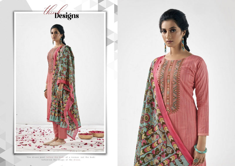 Yashika Trends Taanya Heavy Cambric Printed Party Wear Salwar Kameez With Embroidery