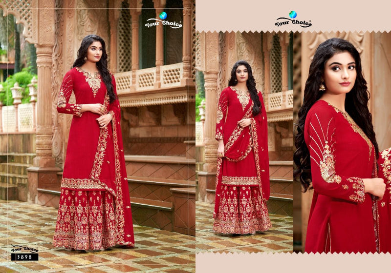 Your Choice Karva Affair Vol 1 Blooming Georgette Stylish Festive Wear Collection