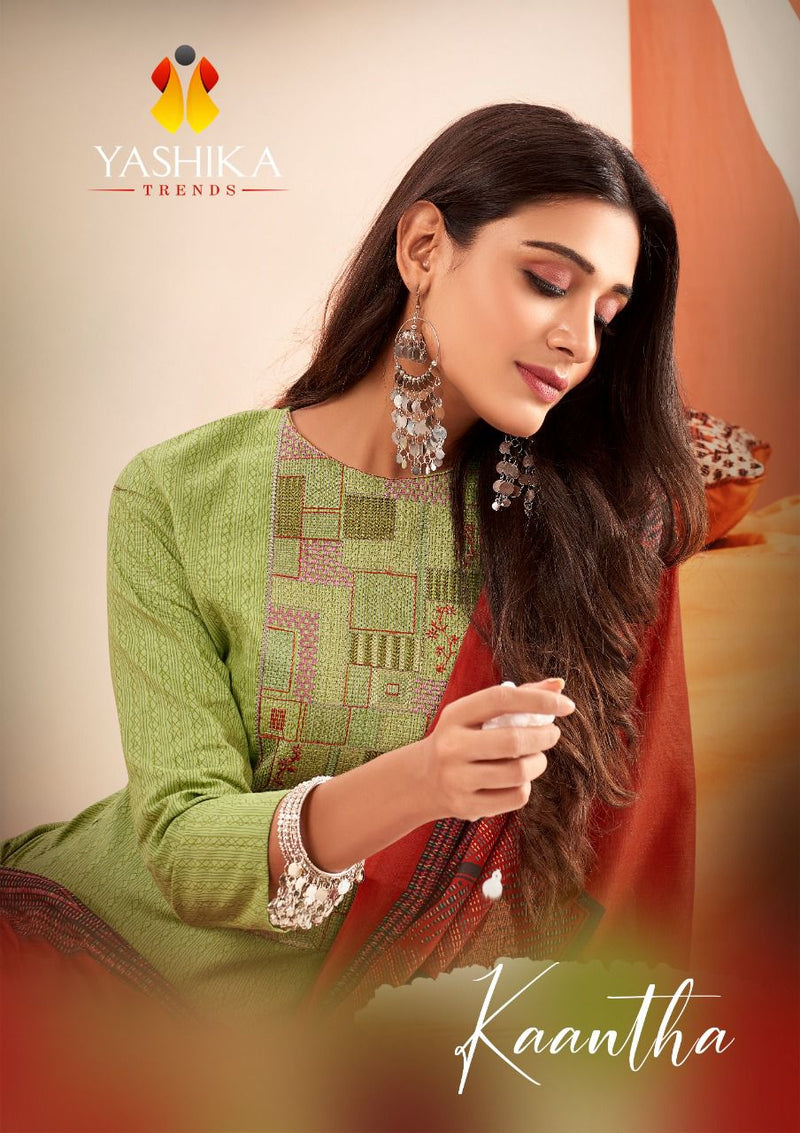 Yashika Trends Kaantha Heavy Cambric Casual Wear Salwar Suits