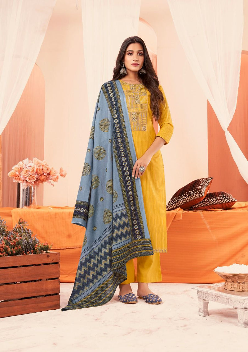 Yashika Trends Kaantha Heavy Cambric Casual Wear Salwar Suits