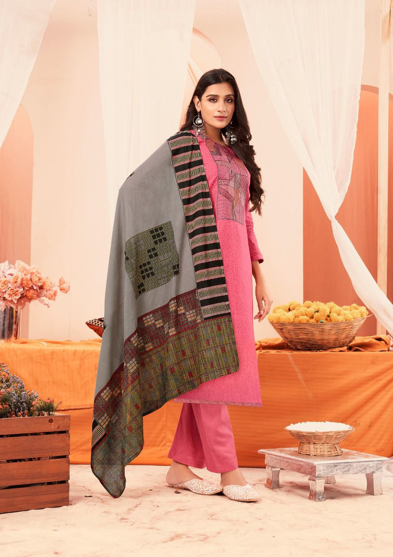 Yashika Trends Kaantha Heavy Cambric Casual Wear Salwar Suits