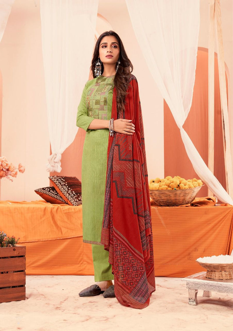 Yashika Trends Kaantha Heavy Cambric Casual Wear Salwar Suits