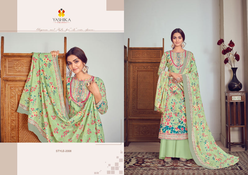 Yashika Trends Zulffat Vol 2 Pure Lawn Fancy Designer Salwar Suit
