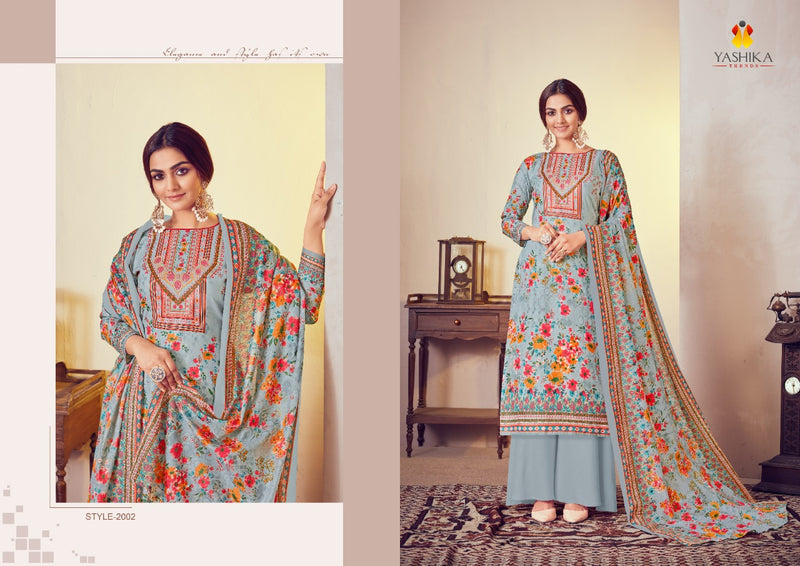 Yashika Trends Zulffat Vol 2 Pure Lawn Fancy Designer Salwar Suit