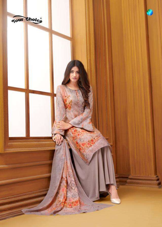 Your Choice Nargees Plus Lawn Cotton Simple Salwar Suits