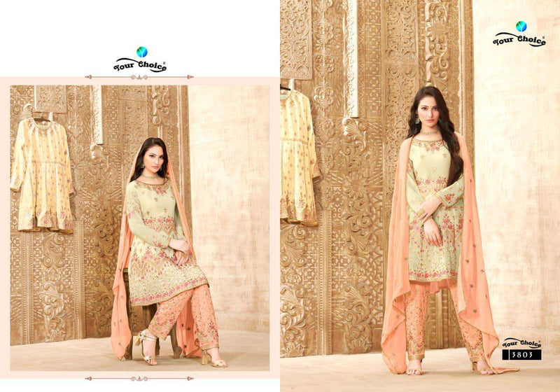 Your Choice Simer Georgette Exclusive Work Fancy Designer Pakistani Salwar Kameez