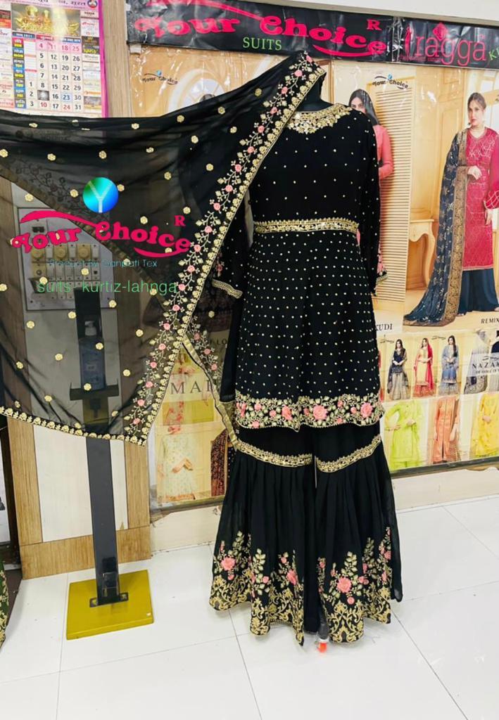Your Choice Zaara Vol 5 Blooming Georgette With Heavy Embroidery Work Wedding Wear Pakistani Salwar Kameez