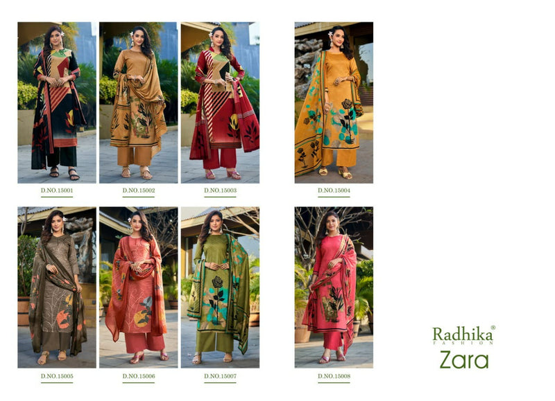 Radhika Fashion ZARA  Jam Cotton Stylish Designer Wear Salwar Suit