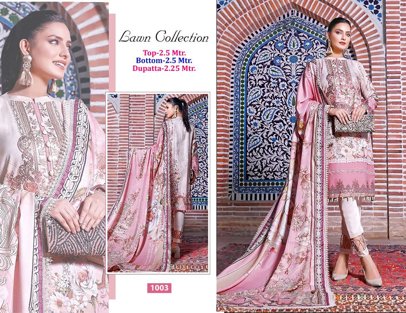Apana Cotton Zara Shahjahan Lawn Cotton Vol 1 Cotton Printed Pakistani Style Festive Wear Salwar Suits