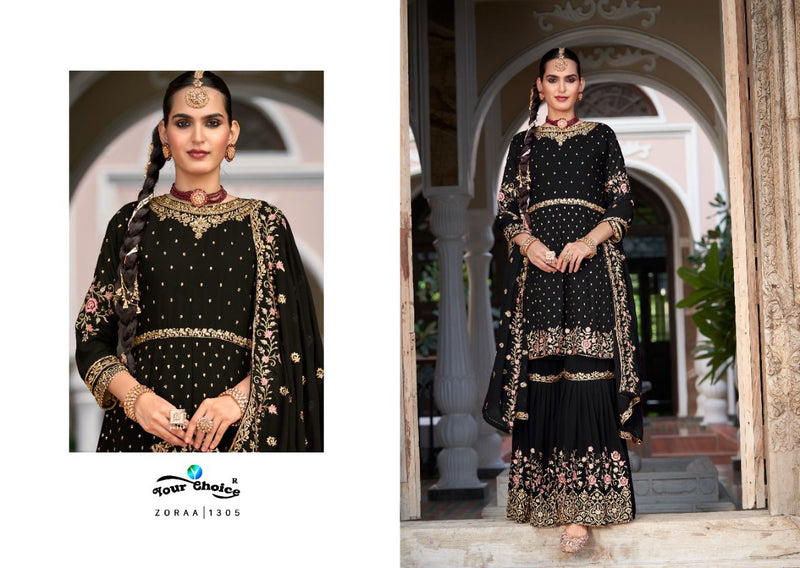 Your Choice Zaraa Vol 13 Georgette Fancy Designer Partywear Salwar Kameez