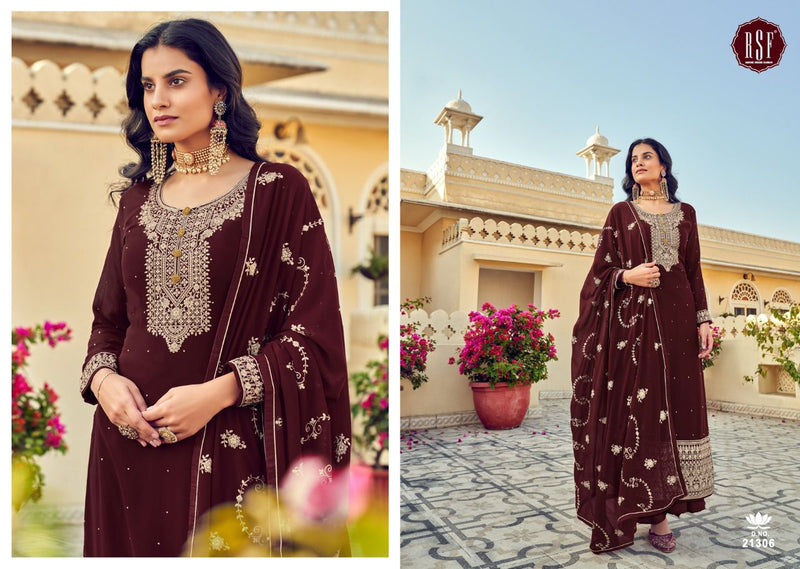 Rsf Zariya Vol 2 Georgette With Heavy Elegant Work Stylish Designer Festive Wear Salwar Kameez