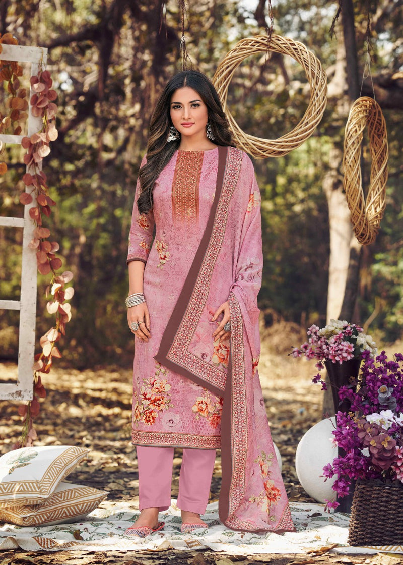 Levisha Zulfat Jam Silk Embroidered Party Wear Salwar Suits