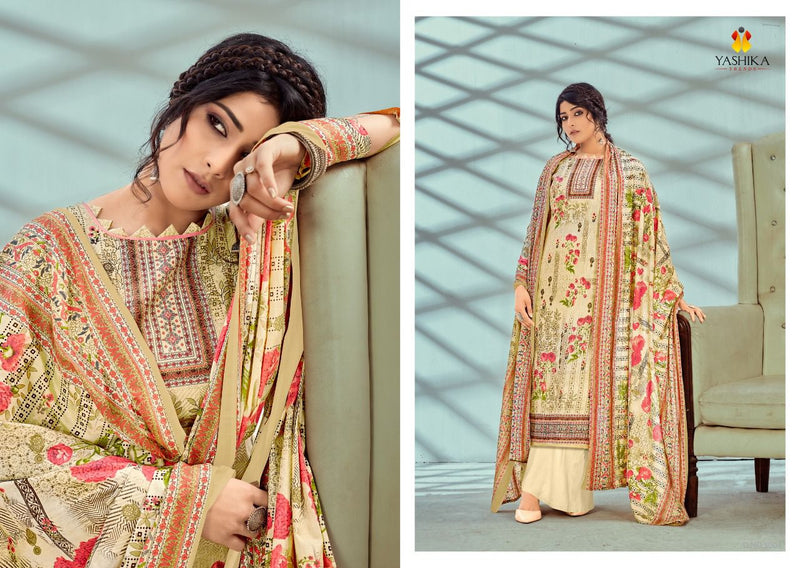 Yashika Trends Zulffat Vol 3 Pure Cambric Printed Designer Party Wear Salwar Kameez