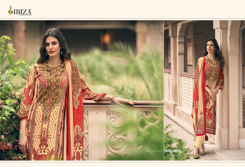 Ibiza Zurine Velvet With Printed Work Stylish Designer Pakistani Party Wear Salwar Kameez