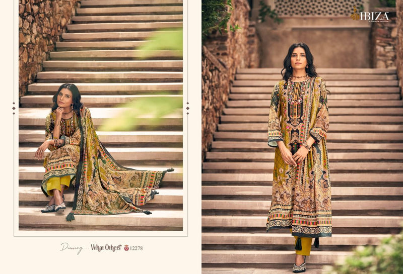 Ibiza Zurine Velvet With Printed Work Stylish Designer Pakistani Party Wear Salwar Kameez