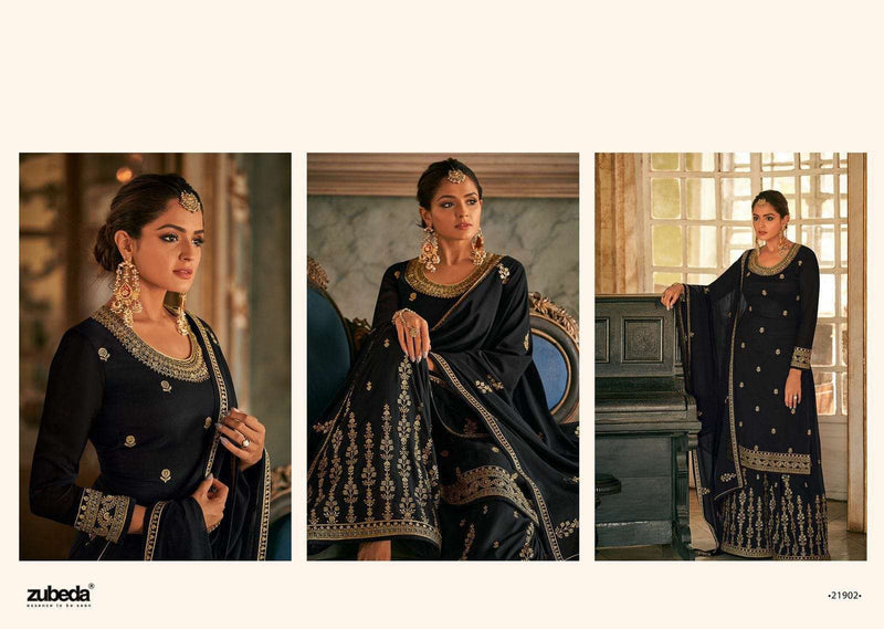 Zubeda Saiyara Georgette Designer Bridal Wear Salwar Kameez