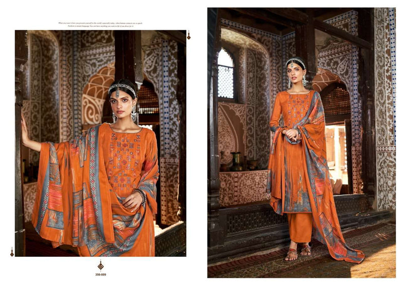 Zulfat Designer Launching Rooh Pashmina Digital Style Print Salwar Suit