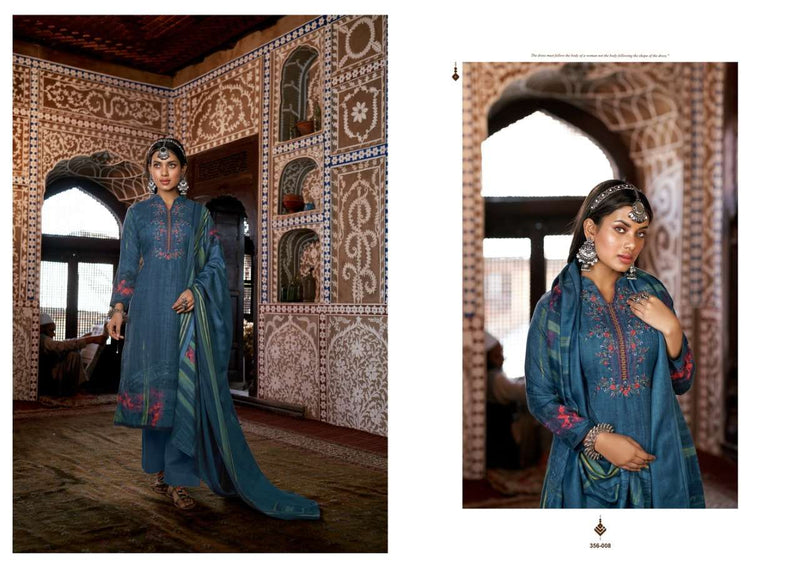 Zulfat Designer Launching Rooh Pashmina Digital Style Print Salwar Suit