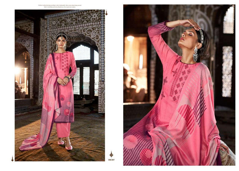 Zulfat Designer Launching Rooh Pashmina Digital Style Print Salwar Suit