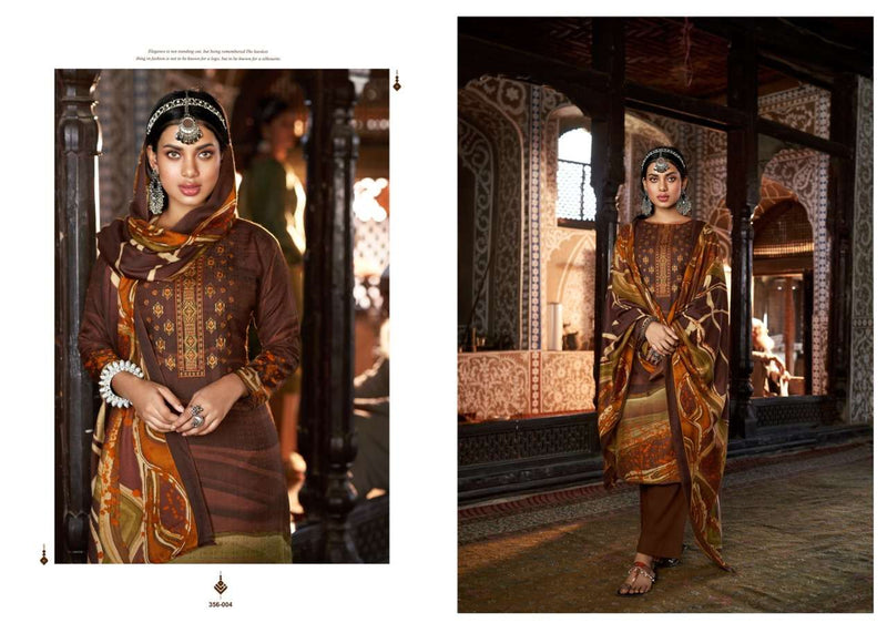 Zulfat Designer Launching Rooh Pashmina Digital Style Print Salwar Suit