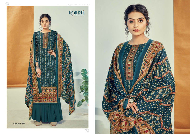 Zulfat Designer Suit Aarohi Pure Heavy Spun Digital Print Swaroski Work Salwar Kameez