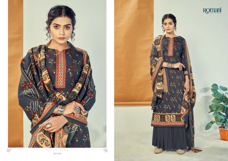 Zulfat Designer Suit Aarohi Pure Heavy Spun Digital Print Swaroski Work Salwar Kameez